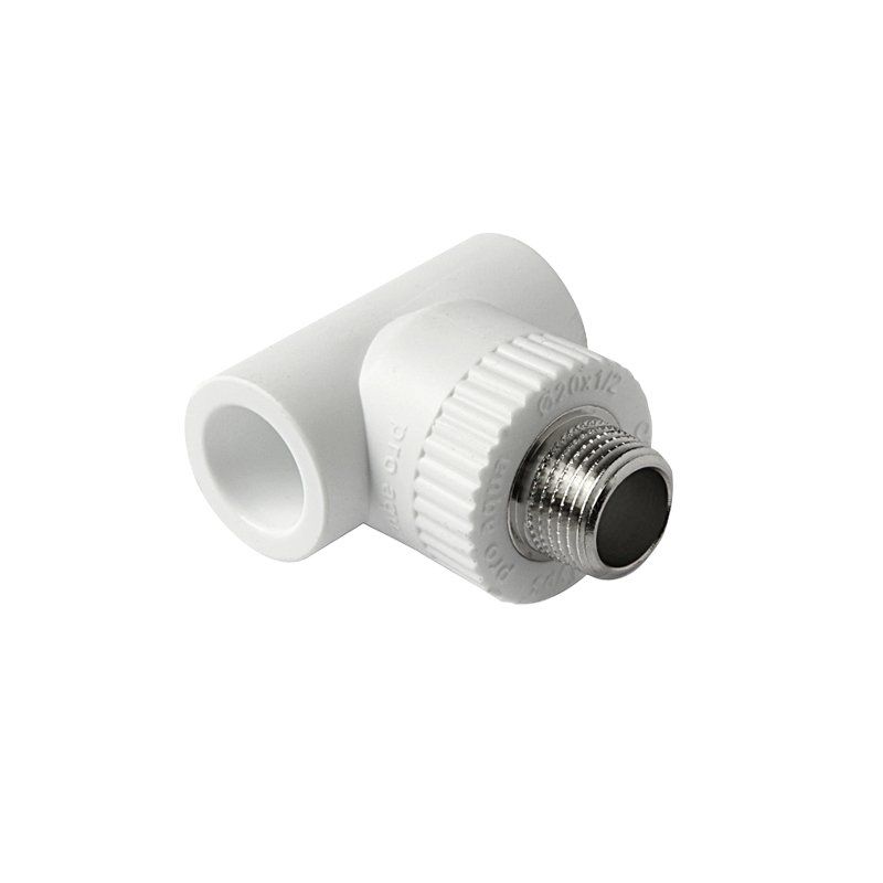 Тройник комбинированный ПП 32-1'' PN 25 с наружной резьбой белый Pro Aqua PA25018P-1
