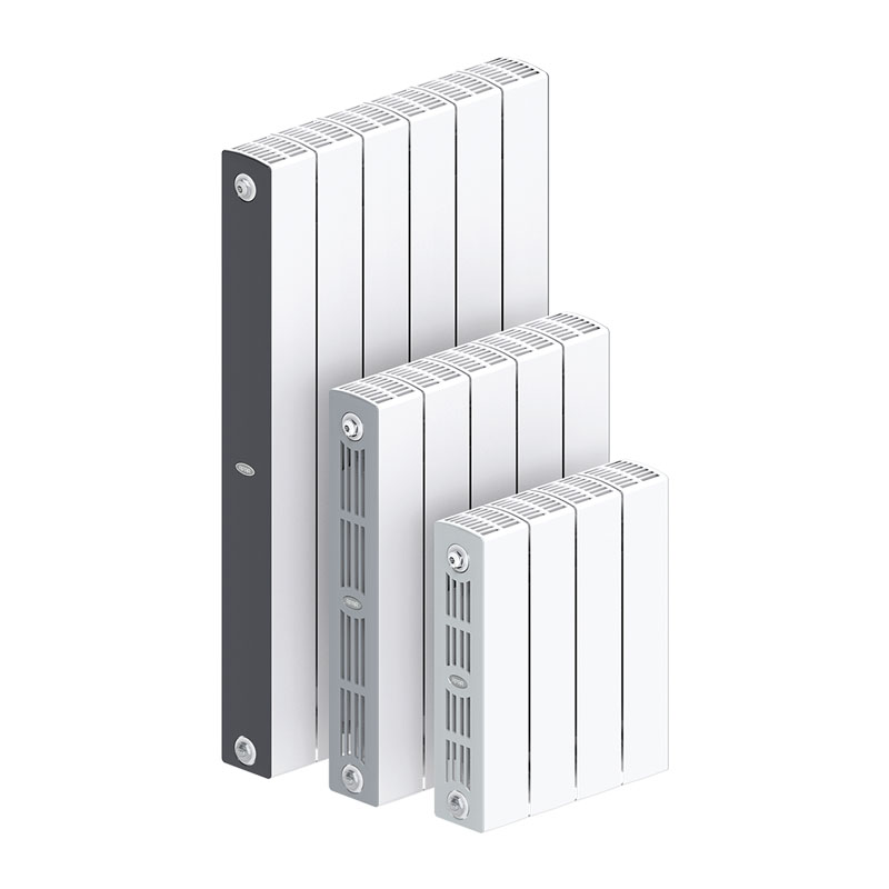 Радиатор монолитный RIFAR SUPReMO 80х575х90 10секц. 500/202Вт-2