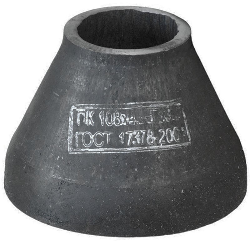 Переход стальной  09Г2С Дн 426х22,0-325х18,0 (DN400-300) 2 исполнение ГОСТ 17378-2001-1