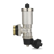  Конечные элементы для коллектора DN 25 PN 10 с автоматическими воздухоотводчиками и дренажными кранами Varmega (930422005) со склада Проконсим в Казани