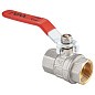 Кран латунный шаровой MVI BV.511 DN 50 PN 40 никелированный полнопроходной муфта-муфта рычаг купить в Казани | "Проконсим"
