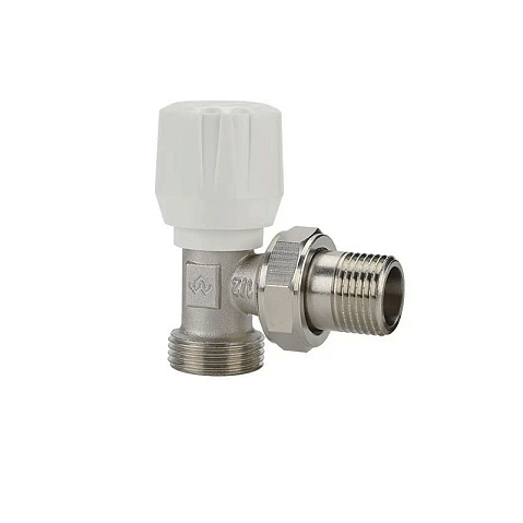 Клапан радиаторный VARMEGA VM10002 DN15x20 PN10 угловой евроконус G-1/2''х3/4'' штуцер купить в Казани | "Проконсим"