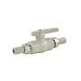 Краны шаровые ПП DN 20-32 PN 25 с двусторонним разъемным соединением серые Valfex купить в Казани | "Проконсим"