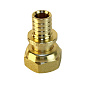 Муфта латунная для PEX труб 16-1/2'' PN 16 S-2,2мм переходная  с накидной гайкой Valfex VF.422.AF купить в Казани | "Проконсим"