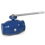 Кран стальной шаровой DN 150 PN 25 полнопроходной приварной 390мм ISO Temper серия 292