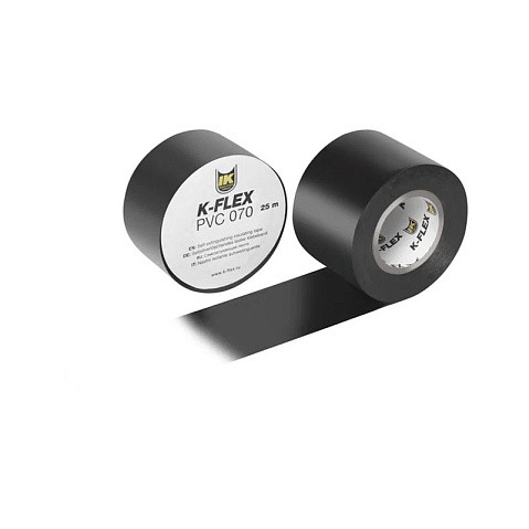 Лента теплоизоляционная K-FLEX PVC AT 070, DN 50, L = 25м, Tmax = 125гр. черный купить в Казани | "Проконсим"