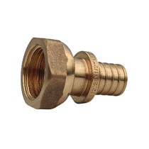Муфты латунные для PEX труб DN 16-40 PN 16 с накидной гайкой под надвижную гильзу РосТурПласт купить в Казани | "Проконсим"