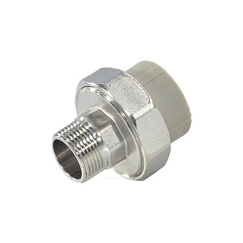 Муфта комбинированная разъёмная VALFEX 32 PN 25 G-3/4'' американка-НР серая купить в Казани | "Проконсим"
