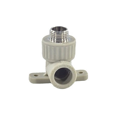 Угольник для смесителя НР VALFEX 20 PN 25 G-1/2'' НР серый купить в Казани | "Проконсим"