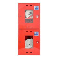  Шкаф пожарный ШПК-320-21 НОК навесной открытый красный (540х1300х230) (930004032) со склада Проконсим в Казани