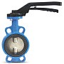 Затвор дисковый поворотный DN 150 PN 16 межфланцевый с диском из чугуна уплотнение-EPDM ручной FAF 35500 купить в Казани | "Проконсим"