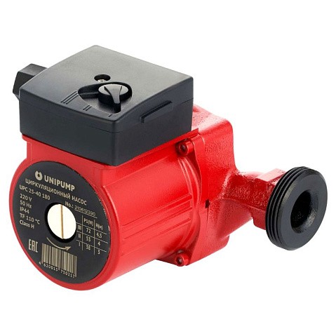 Насос циркуляционный с мокрым ротором UNIPUMP PN 10 110гр.UPC 25-40,L 130, 72Вт 1х220В 3х-скоростной резьбовой, 95772 купить в Казани | "Проконсим"