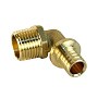 Угольник латунный для PEX труб 16-3/4'' PN 16 S-2,2мм под надвижную гильзу Valfex VF.453.AF купить в Казани | "Проконсим"