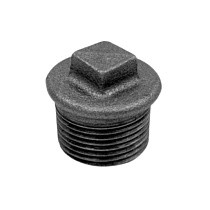  Заглушка чугунная DN 15-50 PN 16 штуцерная Fittex Plus Ду   Дн 50 2" Ру  соед. (215100920) со склада Проконсим в Казани