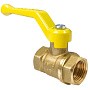 Краны латунные шаровые газовые 11Б27фтМ DN 15-50 PN 25-40 рычаг муфта-муфта Valfex.271.LR3 купить в Казани | "Проконсим"