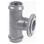 Тройники НПВХ раструбные SDR26 DN 90-225 PN 10 с металлическим фланцем Хемкор купить в Казани | "Проконсим"