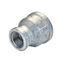  Муфта чугунная DN 20-50 PN 16 оцинкованная переходная Fittex Plus Ду   Дн 40 1 1/2" Ру  соед. (212200658) со склада Проконсим в Казани