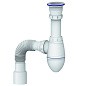 Сифон для умывальника Unicorn А220Р, 40х50 гибкий отвод, 1 1/2'' х40 пластиковая чаша купить в Казани | "Проконсим"