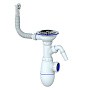 Сифон для мойки Unicorn В431V, без отвода, 3 1/2'' х40 с отводом для стиральной машины, круглый перелив купить в Казани | "Проконсим"