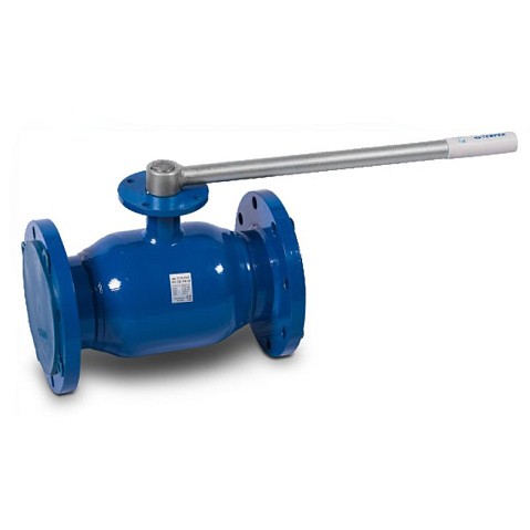 Кран стальной шаровой цельносварной TEMPER КШ.Ц.Ф, DN 125 PN 16, 350мм, стандартнопроходной, фланцевый с ручкой купить в Казани | "Проконсим"