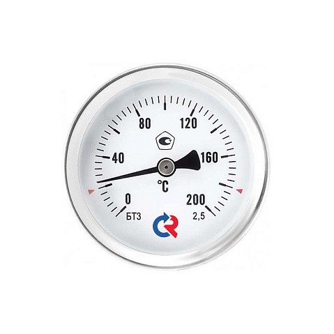 Термометры биметаллические БТ-31.211 Ду 63 L 64 G1/2'' осевые РОСМА купить в Казани | "Проконсим"