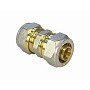 Муфты латунные для PEX труб DN 20-32 PN 10 переходные обжимные никелированные Valfex VF.303.N купить в Казани | "Проконсим"