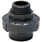 Муфта разборная НПВХ DN 63-2" PN 16 клеевая с наружной резьбой черная Aquaviva BMG63200 купить в Казани | "Проконсим"