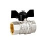 Кран латунный шаровой LD Pride 47.300 DN 15 PN 40 никелированный муфта-муфта бабочка купить в Казани | "Проконсим"