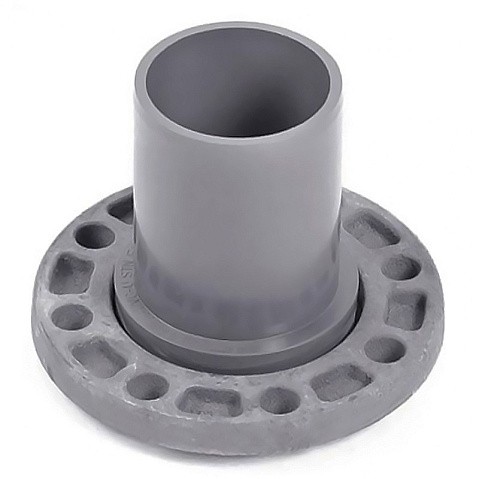 Патрубки НПВХ гладкие SDR26 DN 90-315 PN 10 с металлическим фланецем Хемкор купить в Казани | "Проконсим" Патрубки НПВХ гладкие SDR26 DN 90-315 PN 10 с металлическим фланецем Хемкор купить в Казани | "Проконсим"