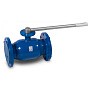 Кран стальной шаровой цельносварной TEMPER КШ.Ц.Ф, DN 125 PN 16, 350мм, стандартнопроходной, фланцевый с ручкой купить в Казани | "Проконсим"