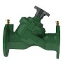 Клапан балансировочный чугунный DN100 PN16 фланцевый ручной Kvs 153,5 м³/ч с измерительными ниппелями GALA Тип. 1216H купить в Казани | "Проконсим"