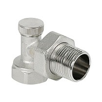  Клапан для радиаторов VALFEX VF.019.N, PN-10, угловой, настроечный (930019013) на складе Проконсим в Казани