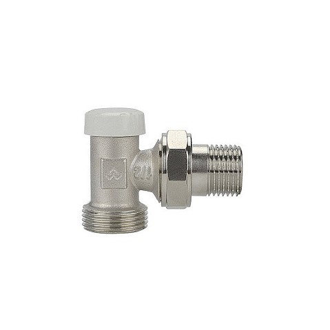 Клапан радиаторный VARMEGA VM10202 DN15x20 PN10 угловой настроечный с еврокомусом G-1/2х3/4'' штуцер купить в Казани | "Проконсим"