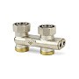 Узелы нижнего подключения VARMEGA VM139 DN20 прямой двухтрубный 3/4''x3/4'' евроконус, перекрёстный муфта-штуцер купить в Казани | "Проконсим"