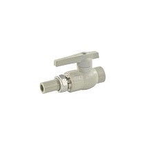Краны шаровые ПП DN 20-32 PN 25 с односторонним разъемным соединением серые Valfex купить в Казани | "Проконсим"