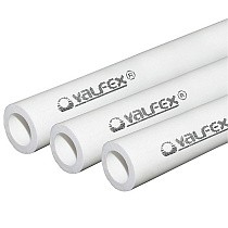 Трубы ПП SDR 6 DN 20-110 PN 20 для ГВС белые Valfex купить в Казани | "Проконсим"