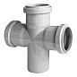 Крестовина ПП для канализации прямой 87,5гр. 110-110- 50 Valfex купить в Казани | "Проконсим"