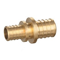 Муфты латунные для PEX-PEX труб DN 20-32 PN 16 переходные под надвижную гильзу PLP купить в Казани | "Проконсим"