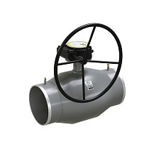 Краны стальные шаровые регулирующие DN 125-300 PN 25 цельносварные приварные с редуктором LD Regula купить в Казани | "Проконсим"