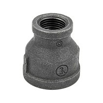  Муфта чугунная DN 20-50 PN 16 переходная Fittex Plus Ду   Дн 40 1 1/2" Ру  соед. (212100658) со склада Проконсим в Казани