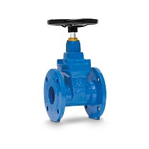  Задвижка чугунная с обрезиненным клином Ду Ру FAF  EPDM,  клиновая, фланцевая, для воды, Турция. (930130011) со склада Проконсим в Казани