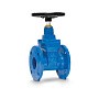 Задвижки чугунные DN 250-600 PN 16 с обрезиненным клином с редуктором под электропривод FAF 6000 купить в Казани | "Проконсим"