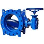 Затворы чугунные дисковые DN 200-1200 PN 10(16) фланцевые с 2-эксцентриситетами с чугунным диском редуктором СибЗТА купить в Казани | "Проконсим"