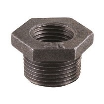  Футорка чугунная DN 15-50 PN 16 штуцер-муфта Ду   Дн 40 1 1/2" Ру  соед. (215100503) со склада Проконсим в Казани