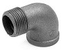 Угольники чугунные 90 гр. DN 15-50 PN 16 муфта-штуцер Fittex Plus купить в Казани | "Проконсим"