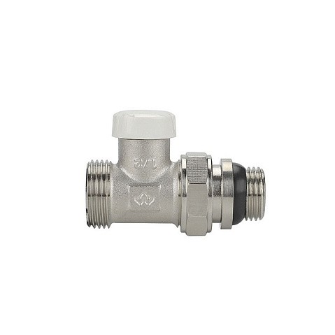 Клапан радиаторный VARMEGA VM10312 DN15x20 PN10 прямой настроечный G-1/2''х3/4'' еврокомус, с уплотнением штуцер купить в Казани | "Проконсим"