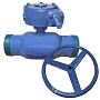 Краны стальные шаровые цельносварные КШ.Ц.П.Р DN 125 PN 25 приварные с редуктором Seagull купить в Казани | "Проконсим"