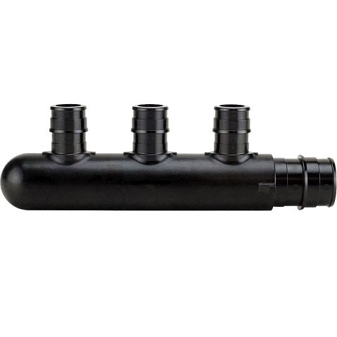 Коллектор PPSU для PEX труб 25х16х25 PN 10 OP под надвижную гильзу 3 выхода ONE PLUS купить в Казани | "Проконсим"
