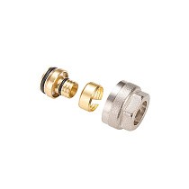 Фитинг обжимной для ПЭ и МП-трубы (евроконус) MVI 3/4'' 16x2.2 купить в Казани | "Проконсим"