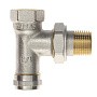 Клапан радиаторный настроечный DN 15-20 PN 10 угловой никелированный под шестигранник РИДАН купить в Казани | "Проконсим"